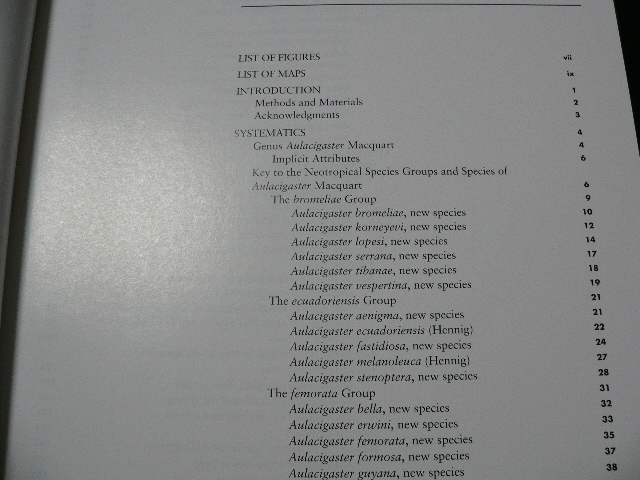 スミソニアン博物館研究報告633号（昆虫：Diptera: Aulacigastridae）ハエ目（双翅目） 2011年_画像3