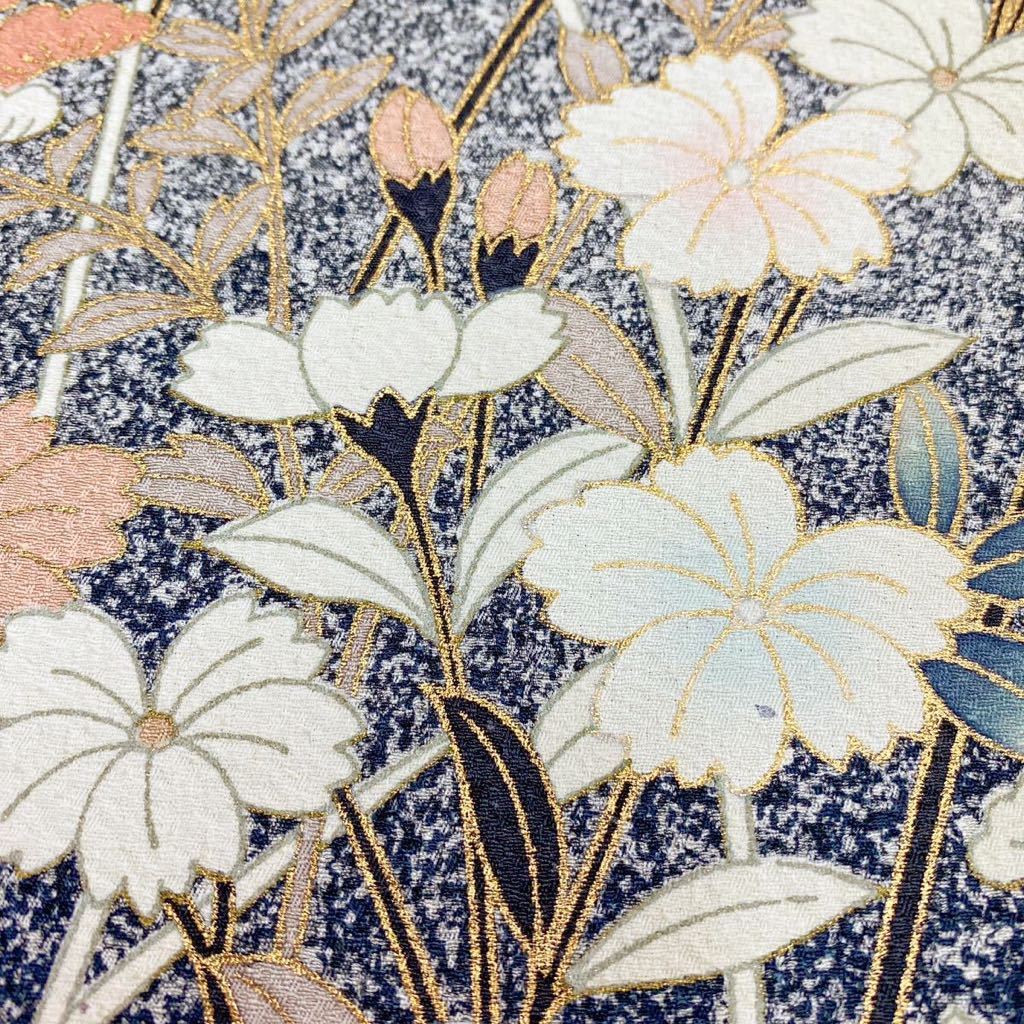着物月花金彩艶やかな花訪問着未使用品正絹共八掛ki844 | JChere雅虎