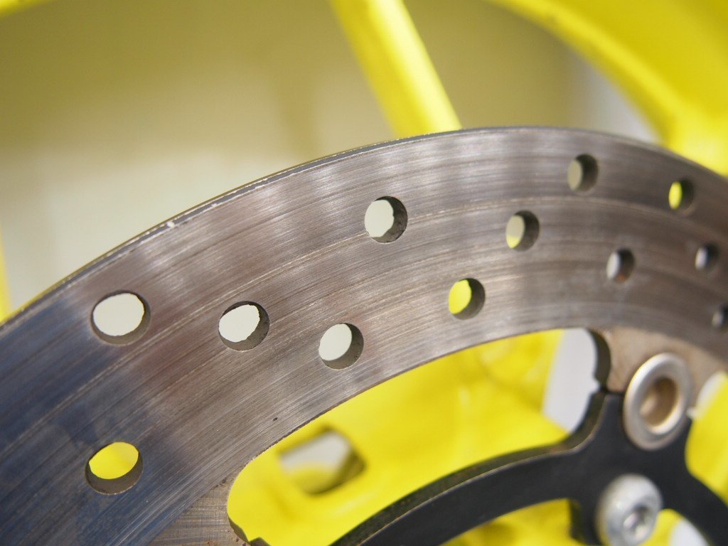 MT-25純正フロントホイール2.75×17J振れなしRG43J.MT-03.YZF-R25