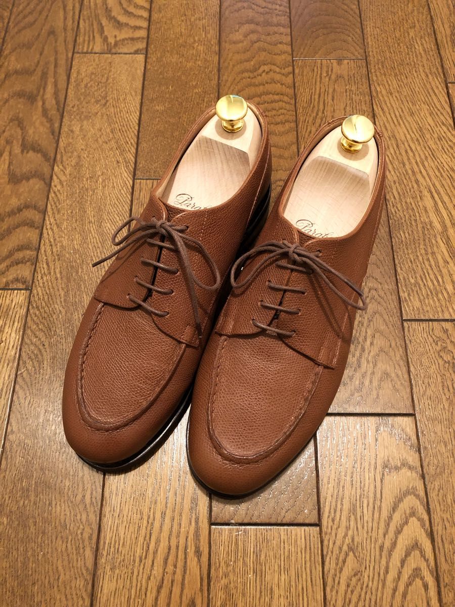 3回着用のみの美品 PARABOOT シャンボード サイズ5 CHAMBORD 