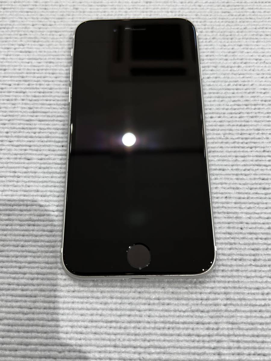 1円スタート/ジャンク品】iPhone SE2 64GB SIMフリー ホワイト 残債