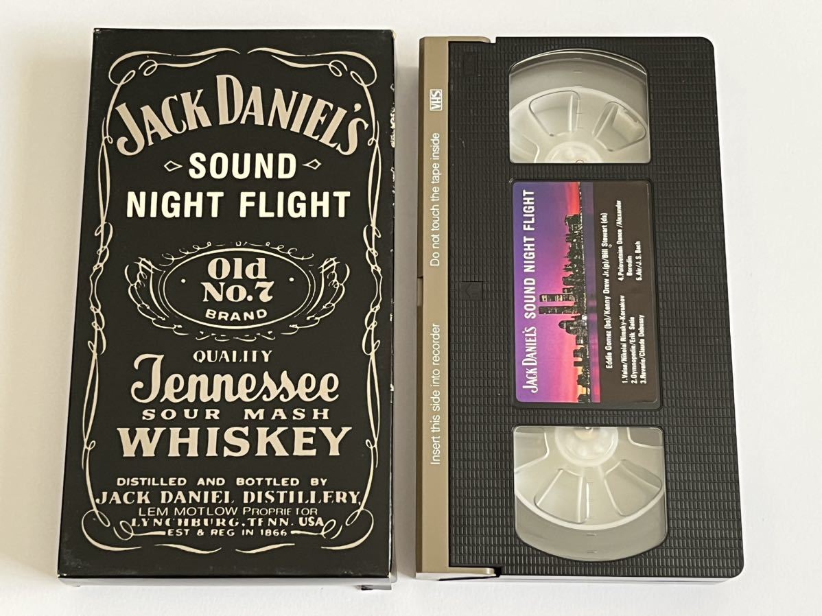 JACK DANIEL\'S SOUND NIGHT FLIGHT video VHS Jack Daniel 