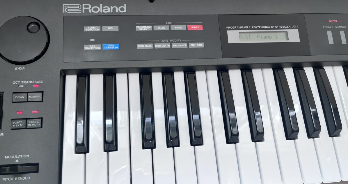 Roland α JUNO-1☆80年代ビンテージアナログシンセサイザー☆JUNO-106