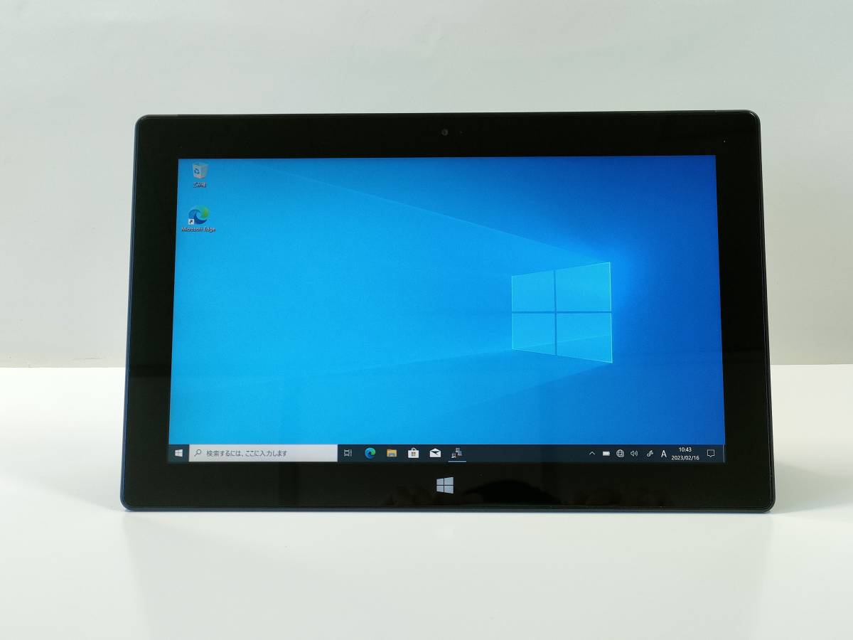 ★動作品★Microsoft Surface Windows 8 Pro [Ci5 3317U-1.70GHz/4GB/SSD128GB/10.6インチ/Win10Pro] (412) 中古 タブレットPC