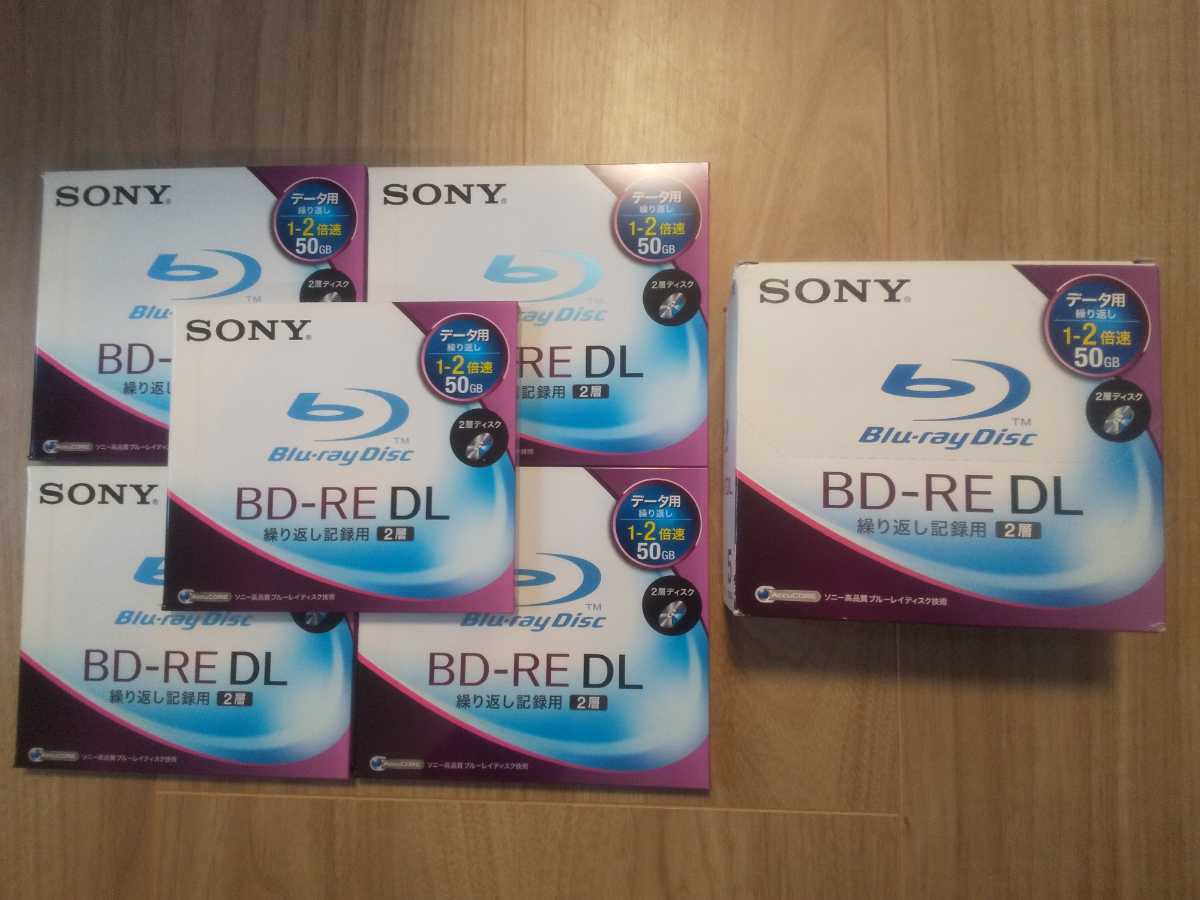 ( ultra rare )( new goods unopened )(5 sheets )( transportation box attaching )( made in Japan )SONY Sony BD-RE DL 50GB data for BNE2DBSJ2 repetition Blue-ray disk MADE IN JAPAN