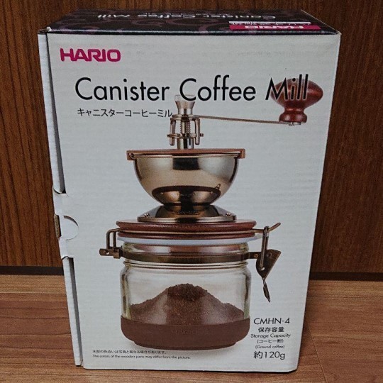 Hario (hario) новый CMHN-4 неиспользованный предмет с кофейным кофейным кофейсом ручной работы