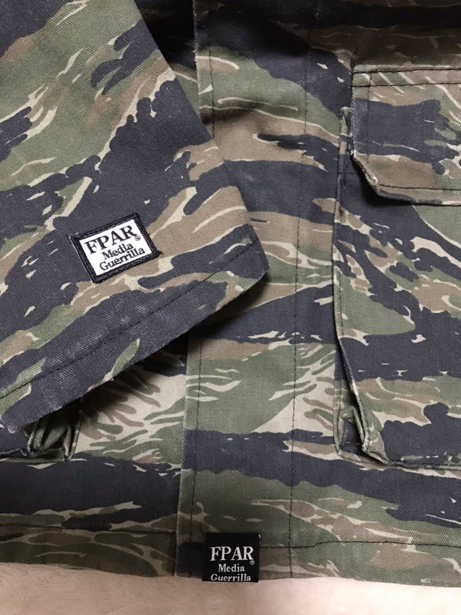 限定 FPAR Army Jacket ビンテージ 一点物 初売り　タイガーカモ 迷彩_画像5