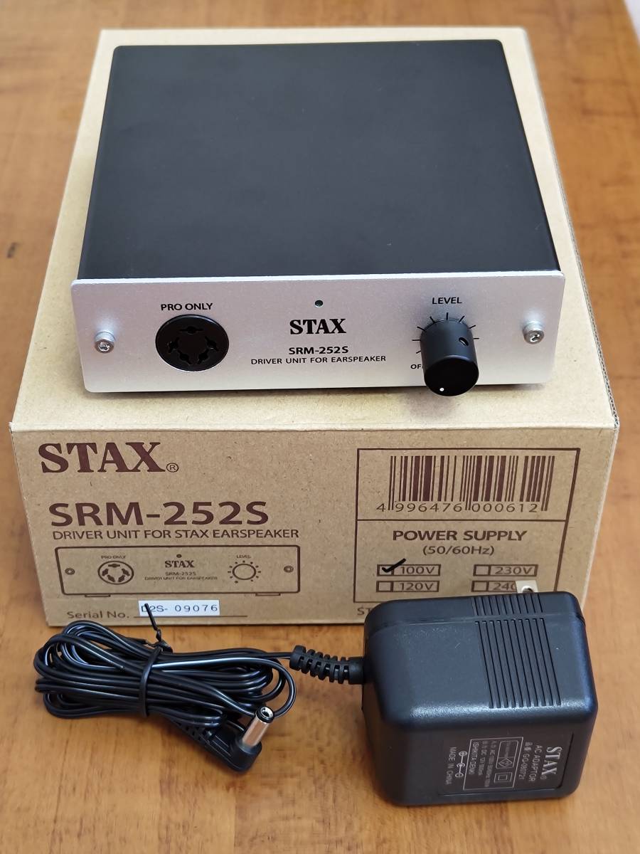 大特価!! 送料無料 美品 STAX スタックス SRM-252S (ドライバー・ユニット) A級増幅 DCアンプ スタックス 大特価!! 送料無料 美品 STAX スタックス SRM-252S (ドライバー・ユニット) A級増幅 DCアンプ スタックス