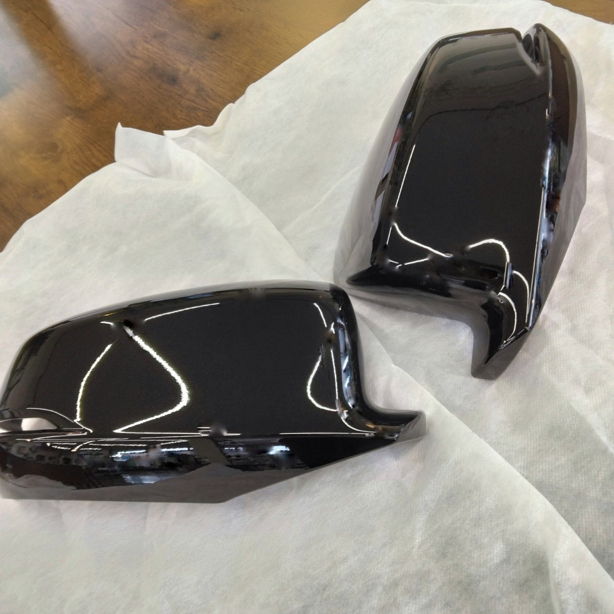 **ACCORD CR6 CR7 original door mirror Skull cap left right set unused door mirror cover Honda Black Door Mirror Cover**