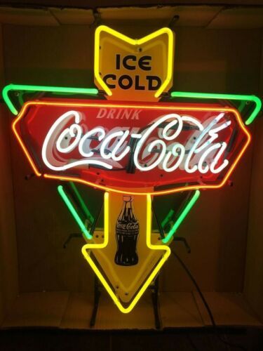 !! бесплатная доставка Coca Cola neon автограф очень большой 50cm *Coca-Cola* гараж интерьер подарок american магазин оборудование орнамент!!