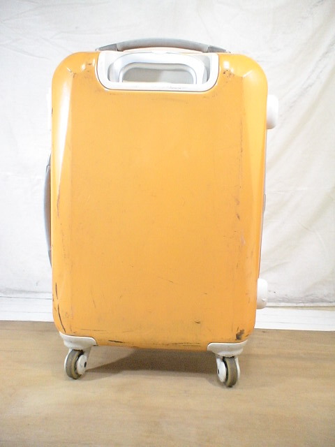3501　PROGES　オレンジ　TSAロック付　鍵付　スーツケース　キャリケース　旅行用　ビジネストラベルバック_画像3