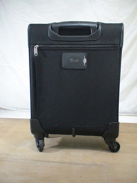 3503　PLUS ONE LUGGAGE　黒　スーツケース　キャリケース　旅行用　ビジネストラベルバック_画像3