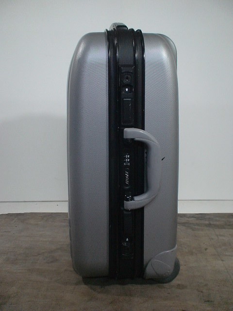3722 ANA シルバー ダイヤルロック スーツケース キャリケース 旅行用 ビジネストラベルバックの画像2