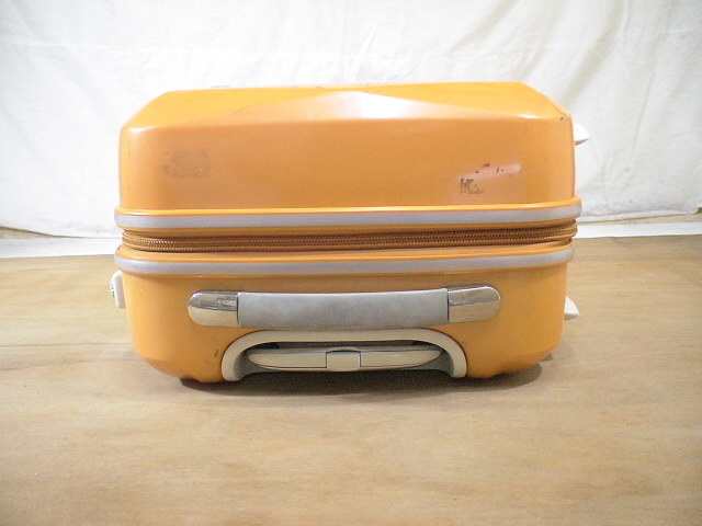 3501　PROGES　オレンジ　TSAロック付　鍵付　スーツケース　キャリケース　旅行用　ビジネストラベルバック_画像5