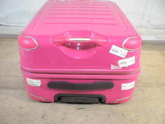 3627　モズ　ピンク TSAロック付　スーツケース　キャリケース　旅行用　ビジネストラベルバック_画像5
