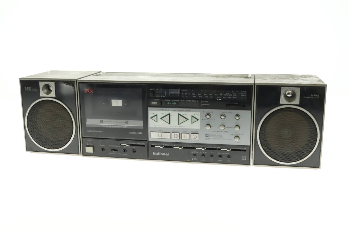 VMPD5-812-32 National ナショナル ラジカセ MODEL RX-C52 カセット