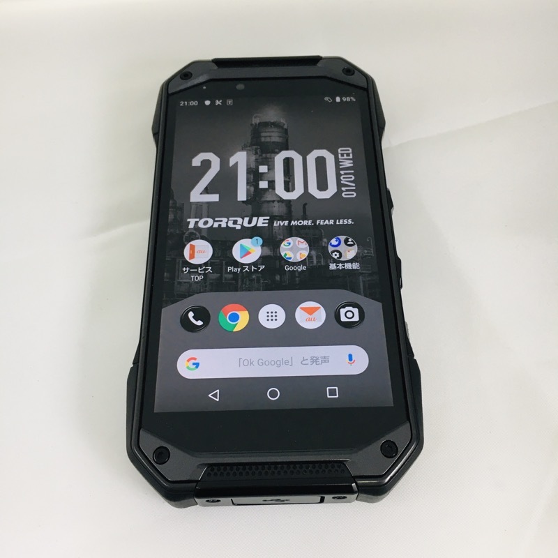 極美品 TORQUE G04 SIMフリー スマホ-