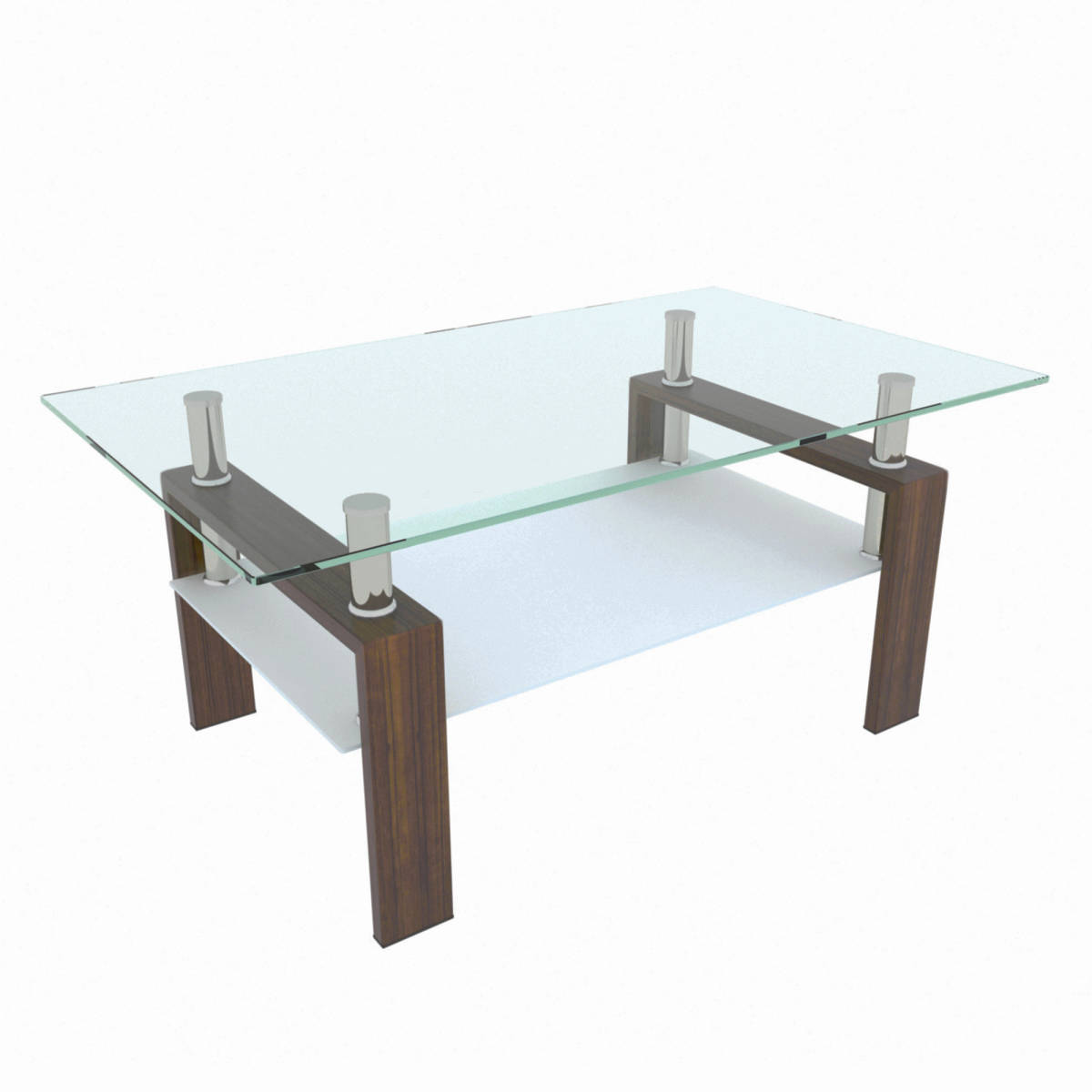 長方形の客間テーブル ガラス センターテーブル センターテーブル 強化ガラス ローテーブル