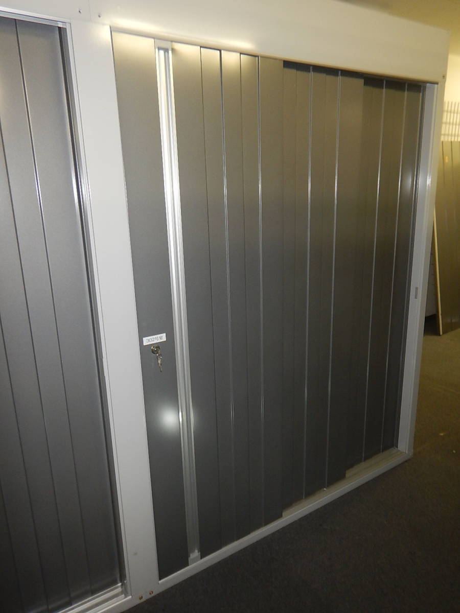  indoor for medium sized storage room continuation type width 1530+ width 1530 depth 1370 2. type Inaba storage room? rental warehouse interior use / disassembly storage present condition goods [ sendai pickup welcome ]T263ji-⑧