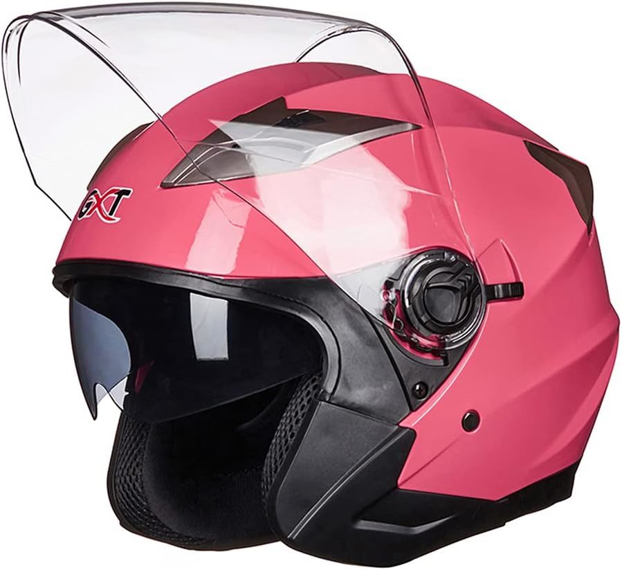 バイクヘルメット 半帽 軽量 ジェット フルフェイス 四季通用 電気バイクヘルメット Bike Helmet 7色選択可 サイズ選択可の画像1