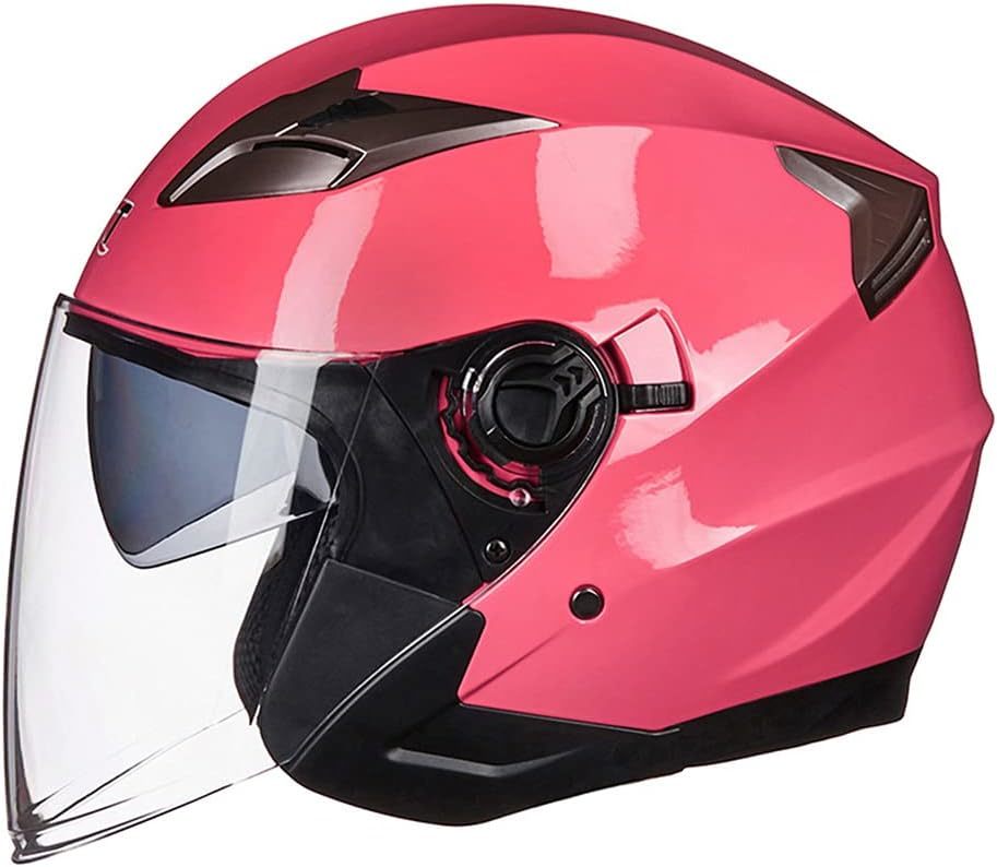 バイクヘルメット 半帽 軽量 ジェット フルフェイス 四季通用 電気バイクヘルメット Bike Helmet 7色選択可 サイズ選択可の画像2