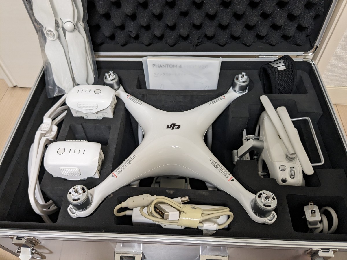 【機体新品】登録済DJI Phantom4 Pro+v2.0 ファントム4 プロ プラス リモートID不要 即決にてバッテリー、アルミケース等追加 ATTIモード_画像10