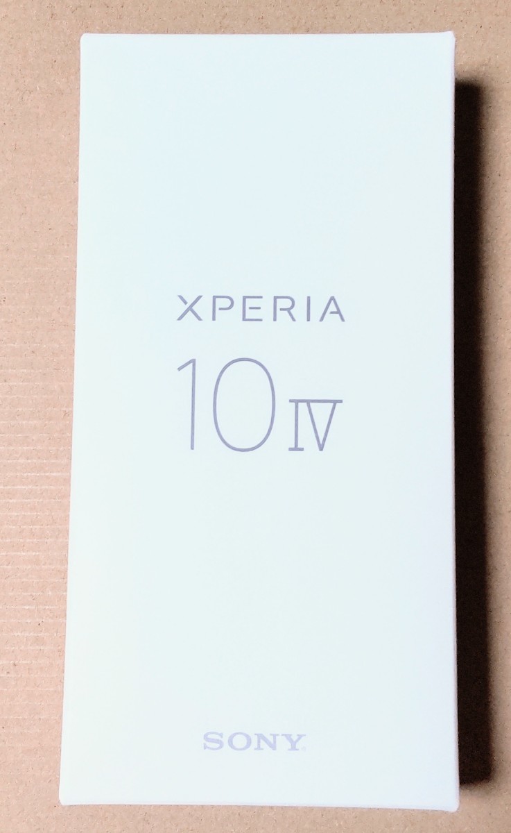 気質アップ】 ホワイト IV 10 Xperia (ソニー) SONY 5G 未使用品 残債