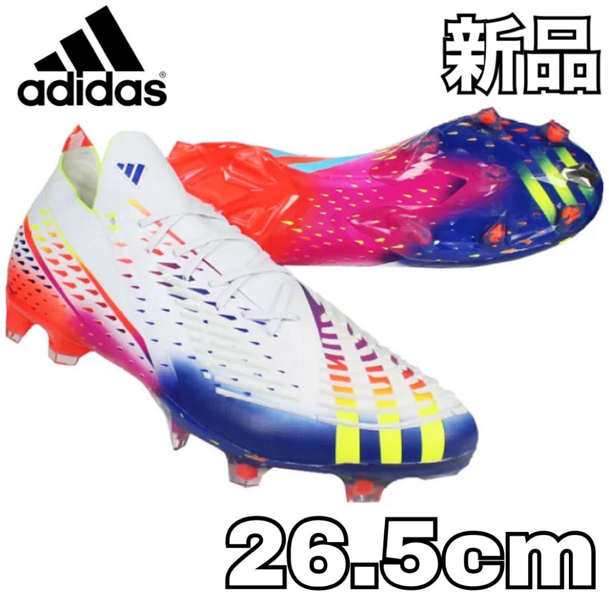 【新品】adidas スパイク プレデターエッジ.1 L FG 天然芝 26.5