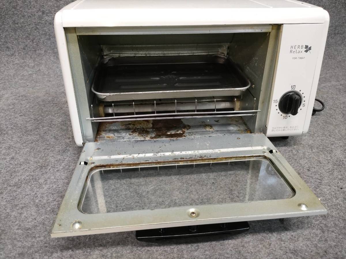 YAMADA ヤマダ電機オリジナル オーブントースター HERBRelax YSK-T86A1 2015年製_画像3