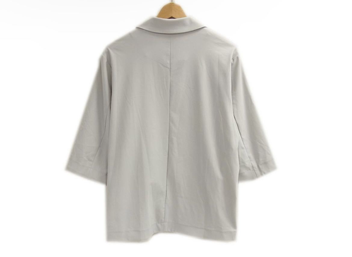 新品 定価2万円 Lui's 22SS トリコット6分袖1B オーバージャケット