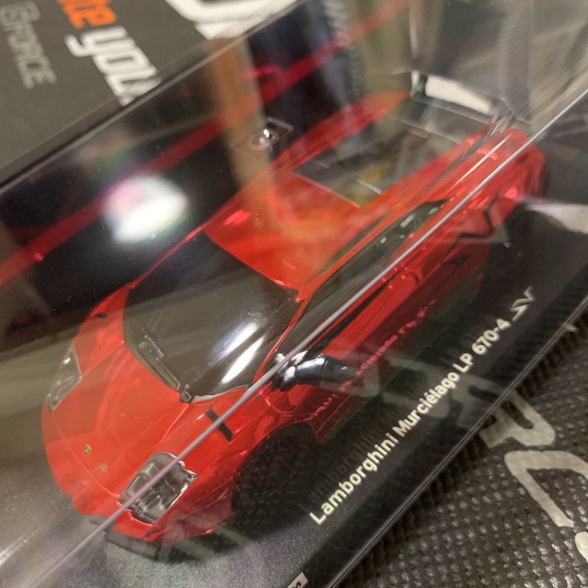 Auto Scale COLLECTION Lamborghini Murcilago LP670-4 SV（クロームレッド） KYOSHO 50th Anniversary Edition（京商50周年記念モデル） _画像1