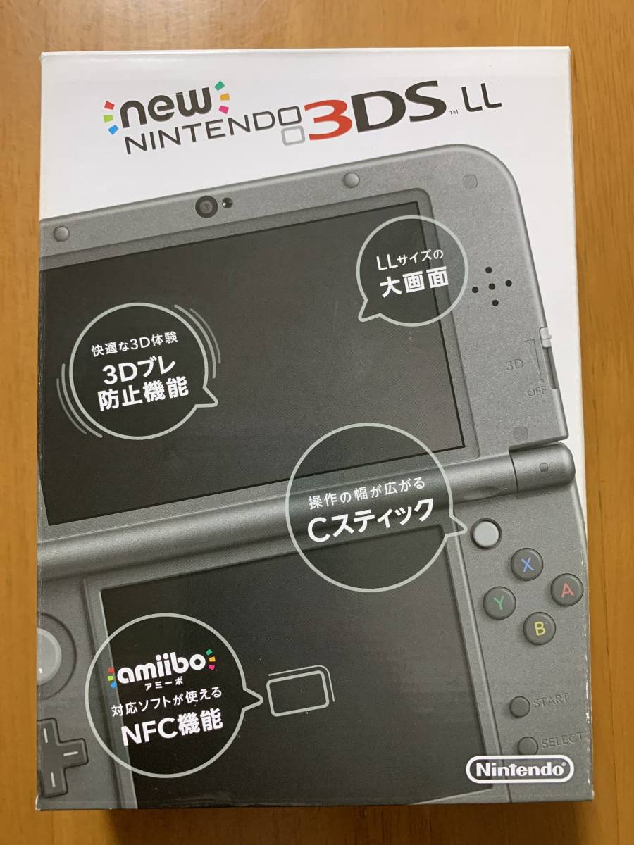 Newニンテンドー 3DS LL メタリックブラック NINTENDO 任天堂 本体