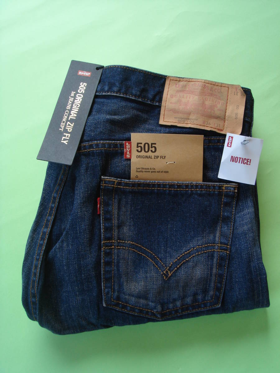 levis 505 indigo