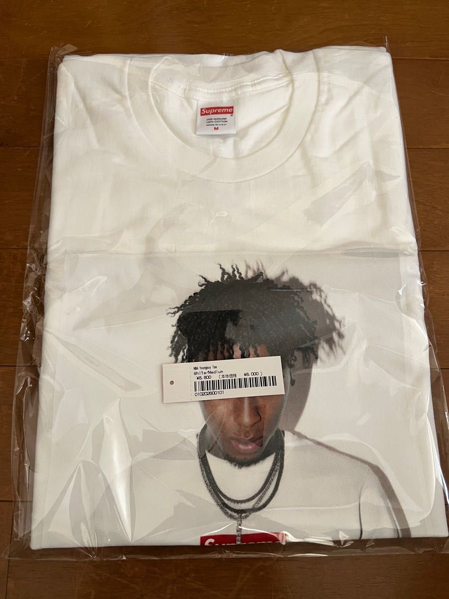 ステッカー付き Supreme NBA Youngboy Tee NBA ヤングボーイ Tシャツ