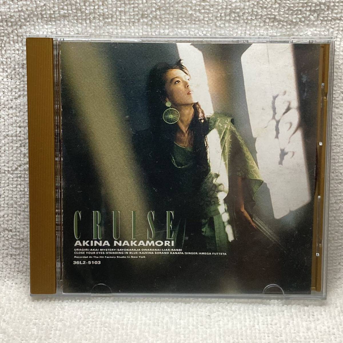 中森明菜CRUISE 24k 限定ゴールド盤CD 1989年/US | JChere雅虎拍卖代购