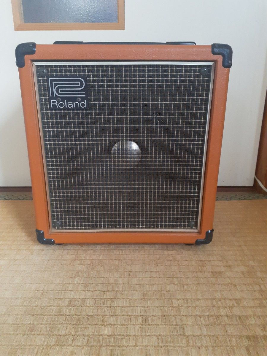 ギターアンプ roland cube20初代ジャパンビンテージ オレンジ系