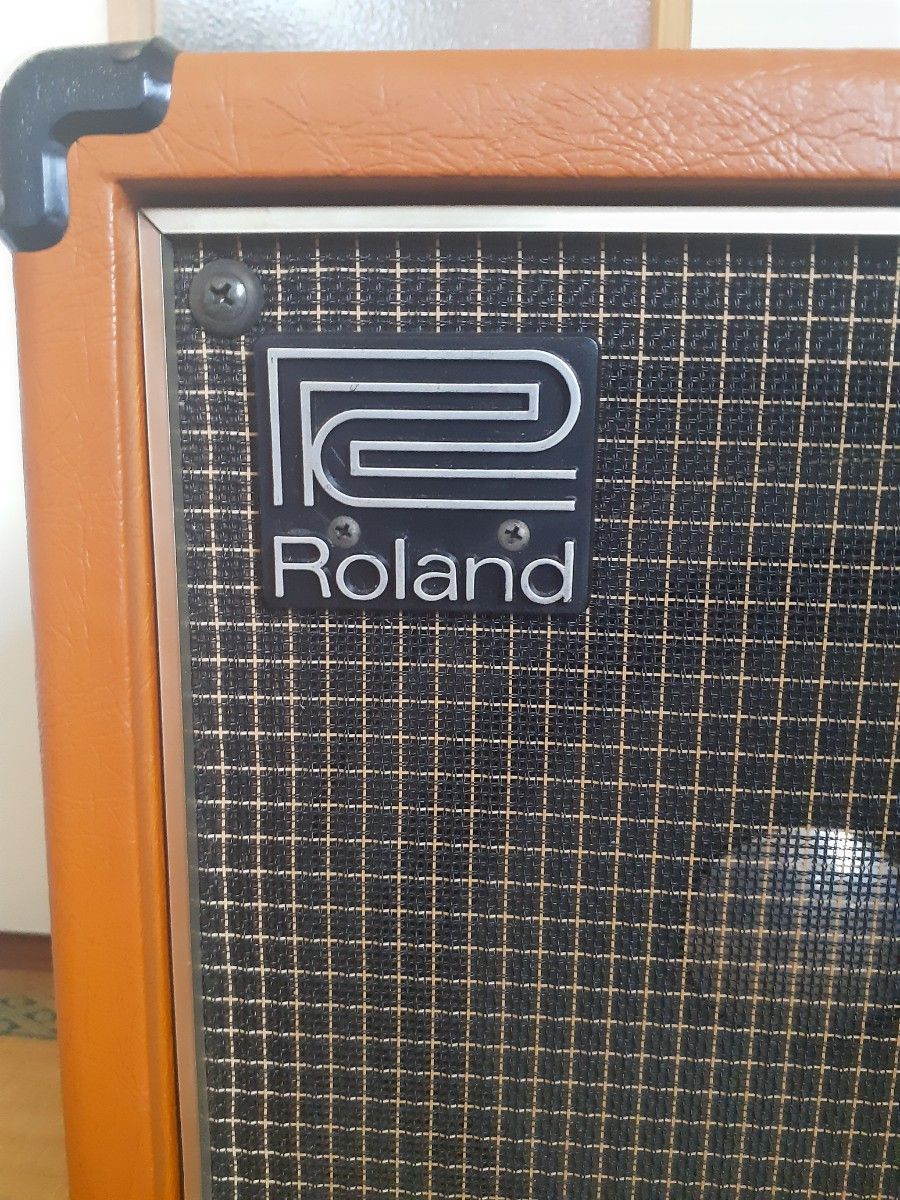 ギターアンプ roland cube20初代ジャパンビンテージ オレンジ系