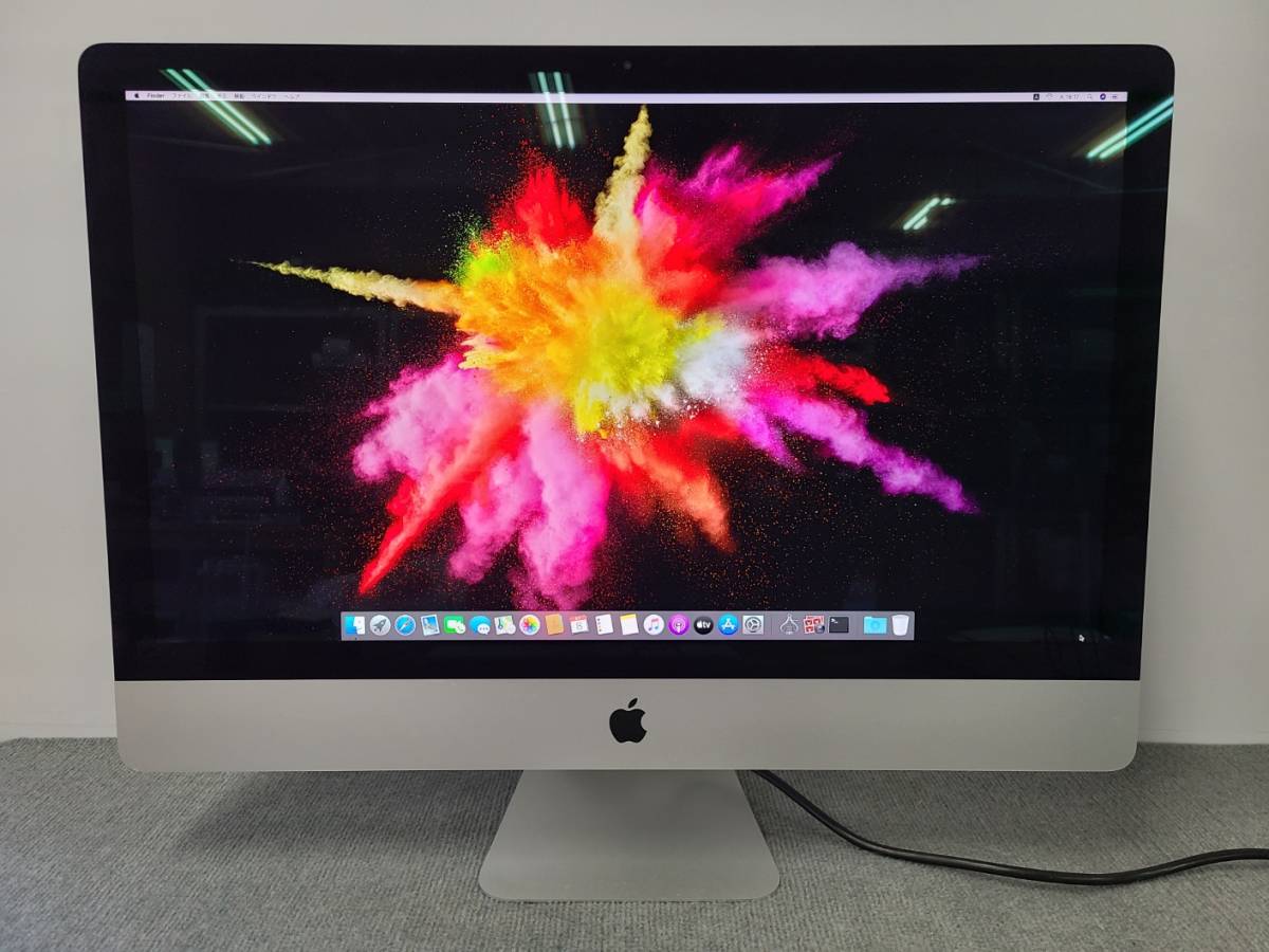 2022特集 / 8コア 3.6GHz i9 2019年 27インチ 5K Retina iMac 64GB [01