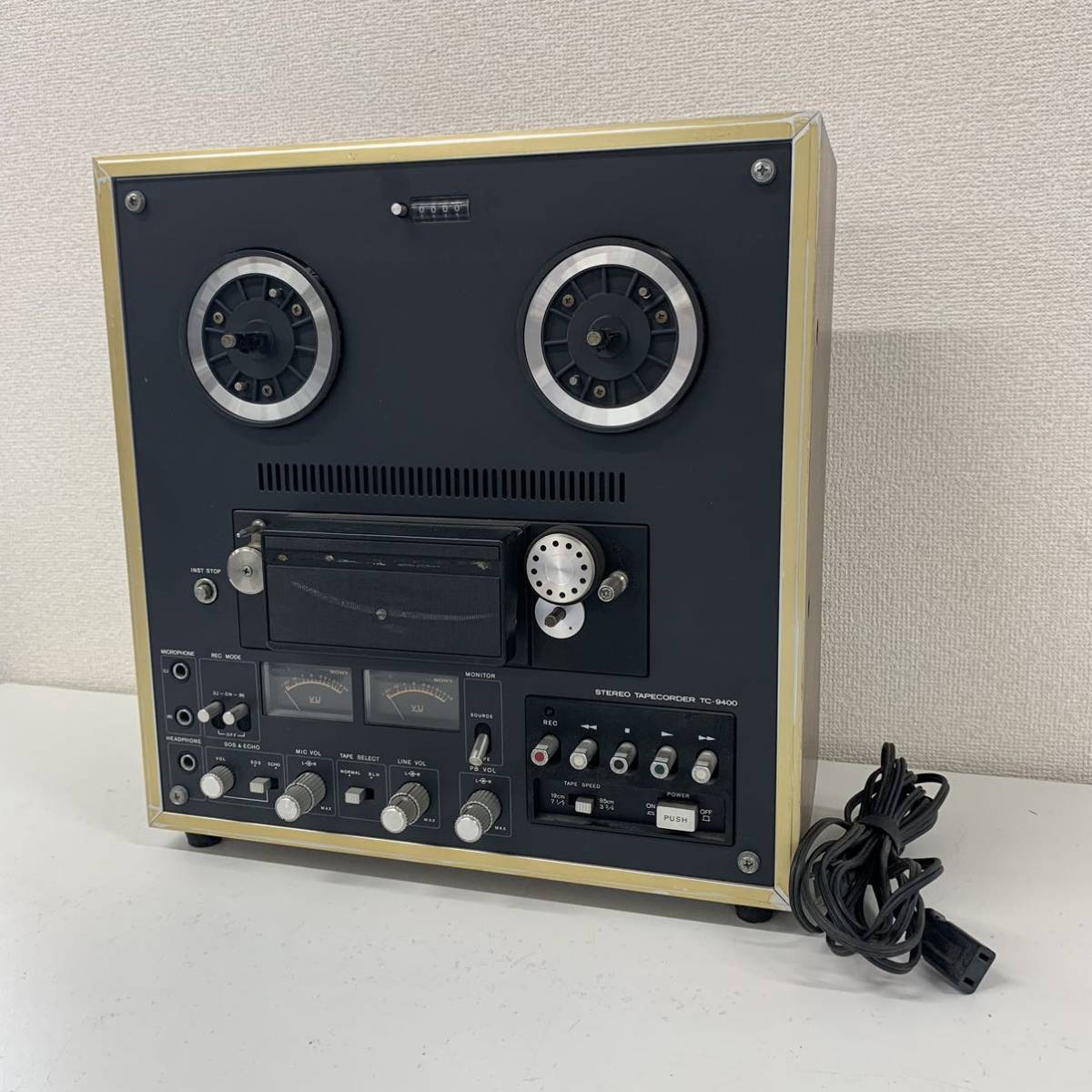 送料無料/新品】 SONY 【Ga2】 TC-9400 759-87 現状品 テープデッキ