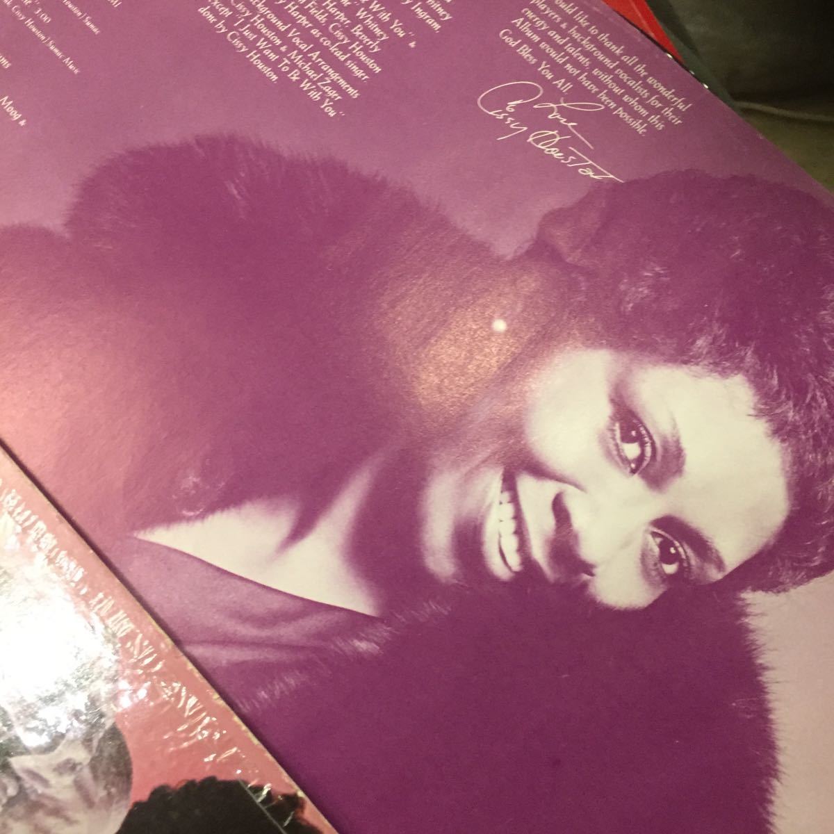 LP/Cissy Houston/Think It Over　中古レコードUS盤_画像4