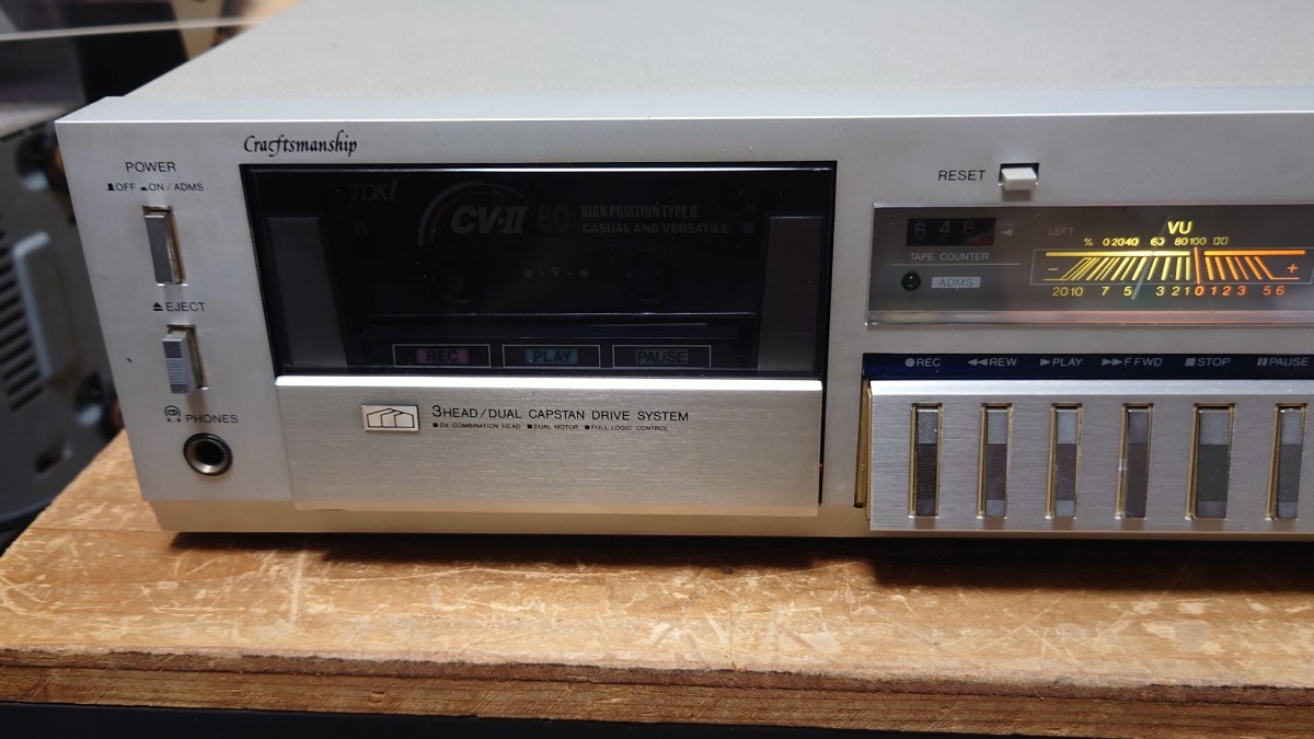 Yahoo!オークション - AIWA 3ヘッドカセットデッキ AD-F600 再生 Yahoo!オークション - AIWA 3ヘッドカセットデッキ AD-F600 再生