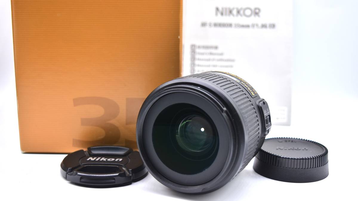 流行に ☆良品☆ ニコン NIKON AF-S NIKKOR 35mm F1.8 G ED G1377