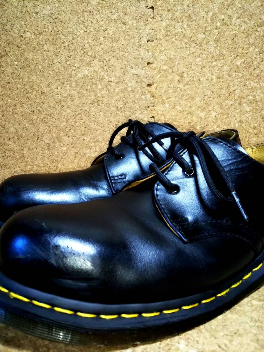 【Dr.MARTENS】ドクターマーチン 1925 スチールトゥ 3ホールシューズ UK7(26cm ) CORE 1925 STEEL TOE 3EYE SHOE ブラック