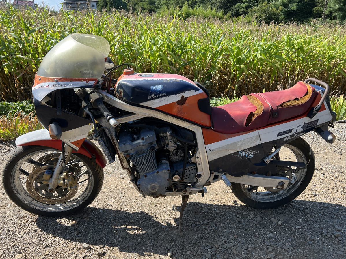スズキ GSX-R750 GR71G-101*** 油冷初期型 部品取り レストア スズキ GSX-R750 GR71G-101*** 油冷初期型 部品取り レストア