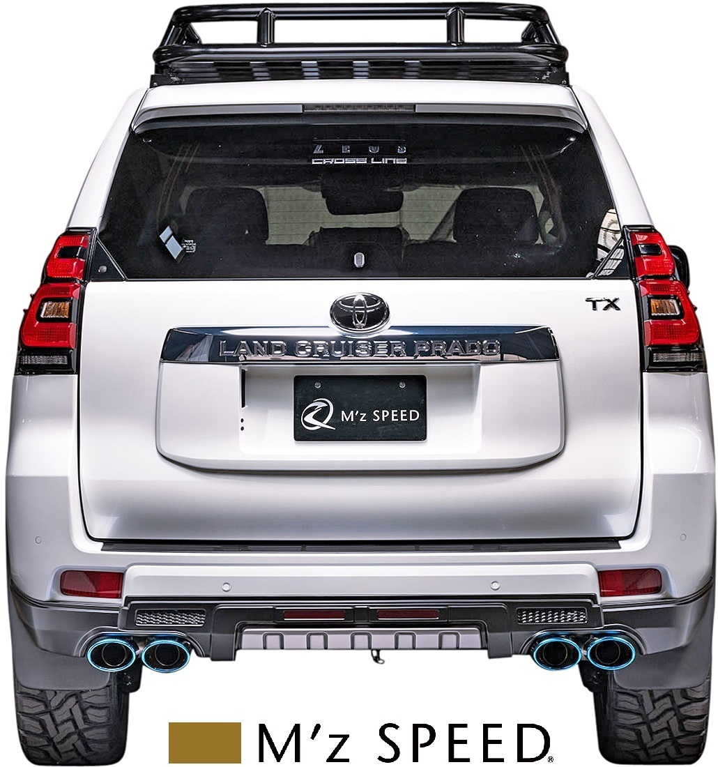 【M’s】後期 150 ランドクルーザー プラド (2017/9-) M'z SPEED CROSS LINE ピラーパネル 4PCS AES エムズスピード パーツ 2321-9140_画像6