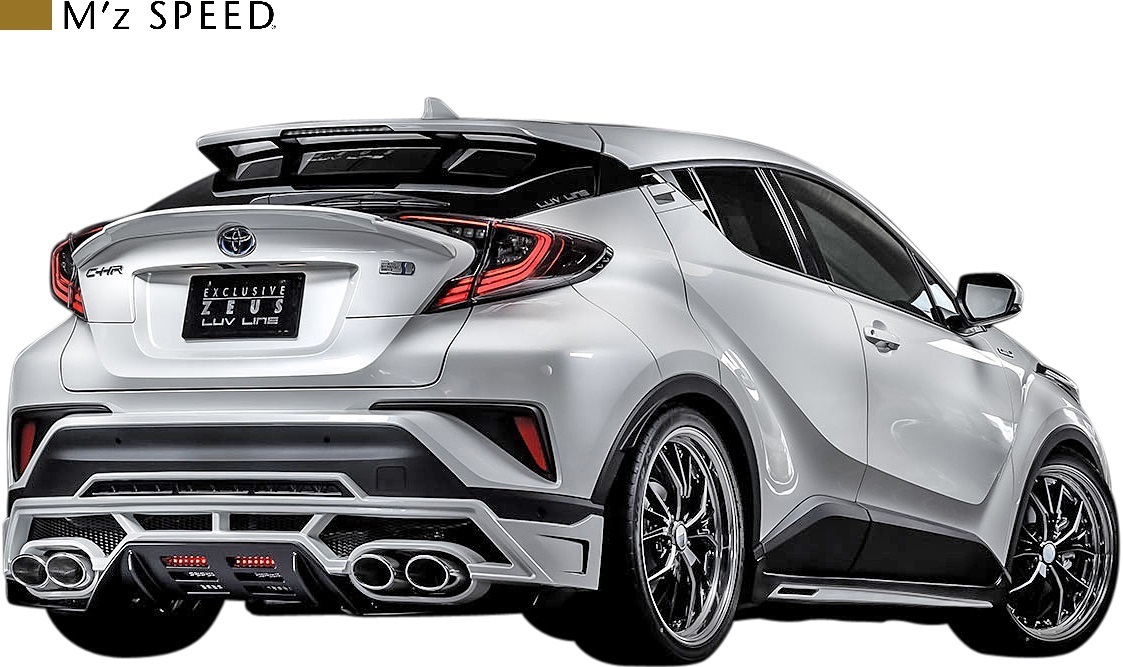 【M's】TOYOTA 前期 C-HR ZYX10 NGX50 (2016/12-2019/9) M'z SPEED フロントハーフスポイラー FRP エムズスピード エアロ 2391-1111_画像5