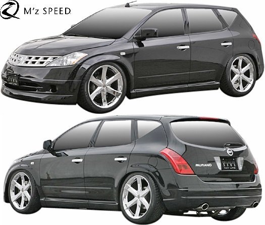 【M's】日産 Z50 MURANO ムラーノ (2004/9-2008/8) M'z SPEED LUV LINE サイドステップ 左右 エムズスピード エアロ パーツ 2301-2141_画像3