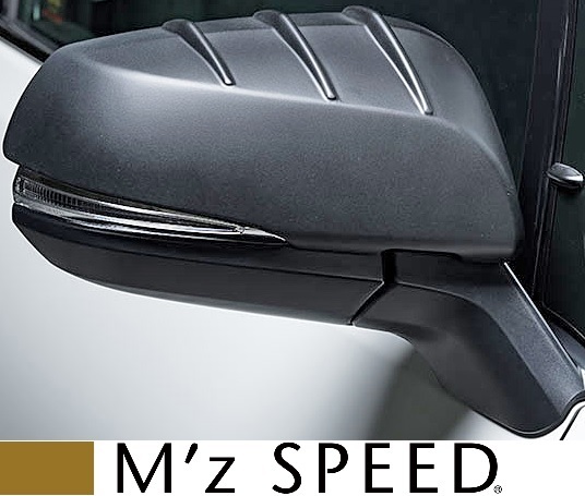 【M’s】30アルファード 後期 Executive Lounge S / TYPE GOLD (2018y-) M'z SPEED ドアミラーカバー 左右 エムズスピード 3023-7040_画像1