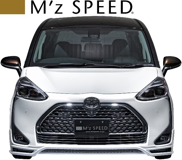 【M's】トヨタ 170 シエンタ (2018/9-) M'z SPEED エアロキット 3点 FRP製 エムズスピード フルエアロ カスタム 3201-s003 3201-s004_画像3