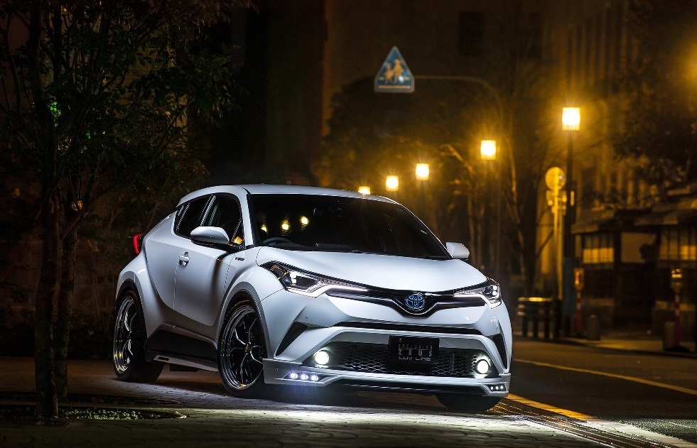 【M's】TOYOTA 前期 C-HR ZYX10 NGX50 (2016/12-2019/9) M'z SPEED フロントハーフスポイラー FRP エムズスピード エアロ 2391-1111_画像9